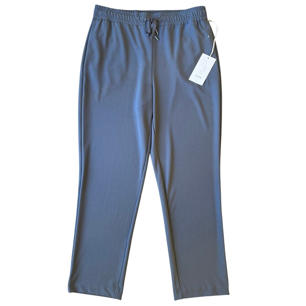 Joie Pant Slinky High Rise Pull-On Drawstring Casual Gray Women's Size Medium